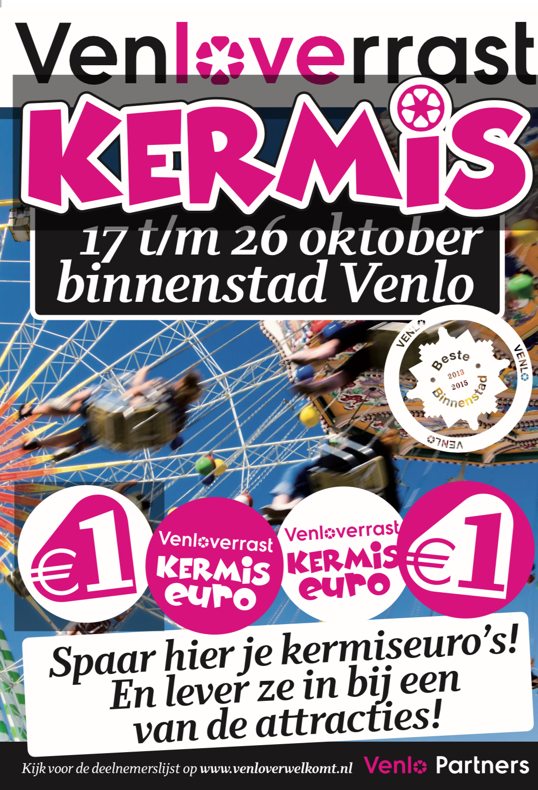 Kortingsbonnen Kermis Venlo 2025